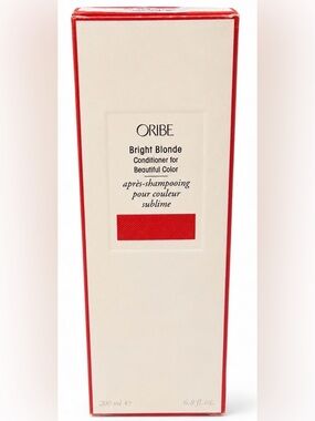 Oribe Bright Blonde Conditioner 200ml New In Box Blonde Hair Color Care Luxury